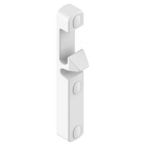 Gâche de serrure à pêne levant - polyamide - Modulox - GB - blanc - TIRARD (1/2)