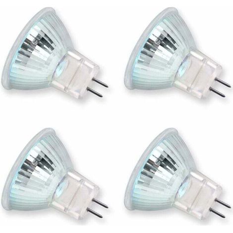 [NIEMALS VERWENDET] MR11 GU4 LED 2W Kaltweiß 6000k, 120° 200LM, Halogen MR11 10W 20W Äquivalent, AC DC 24V 12V LED-Einbaustrahler GU4 35mm für Wohnmobil-Küchenmöbel, nicht dimmbar, 4er-Set