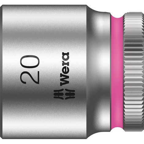 WERA 05003565001 8790 HMB ZYKLOP VASO 3/8'' VÁSTAGO, 20.0 MM, PLATA (1/4)