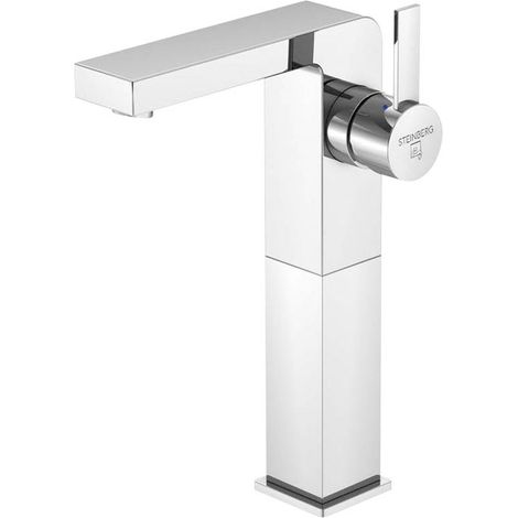 Steinberg Serie 120 Waschtischarmatur Ausladung 120mm, Höhe 255mm, ohne Ablaufgarnitur 1201700 (1/5)