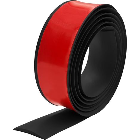 Barre de seuil de sol en PVC, barre de seuil de sol en PVC noir et gri (1/5)