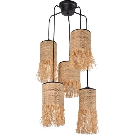 [GEBRAUCHT] Market Set Formentera Hängelampe 5 Flammig Rondell Deckenlampe Lampe Leuchte B-Ware