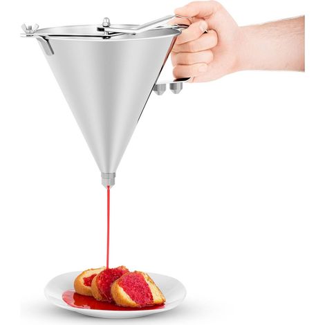 Set dispenser per salsa in acciaio inox 2L rcof-2 (1/5)