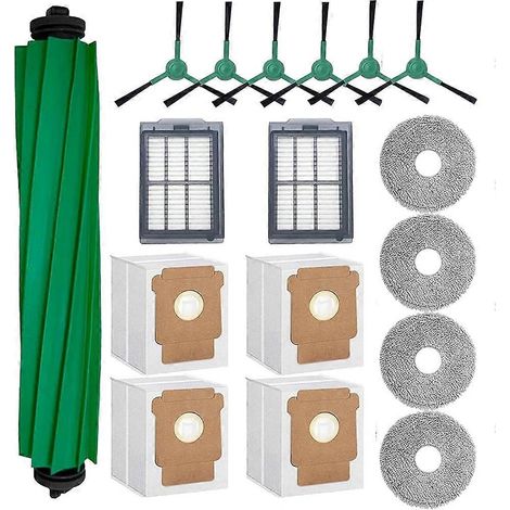 Kit d'accessoires pour aspirateur iRobot Roomba Plus 505 Combo et 405 Combo, pièces de rechange (1/5)