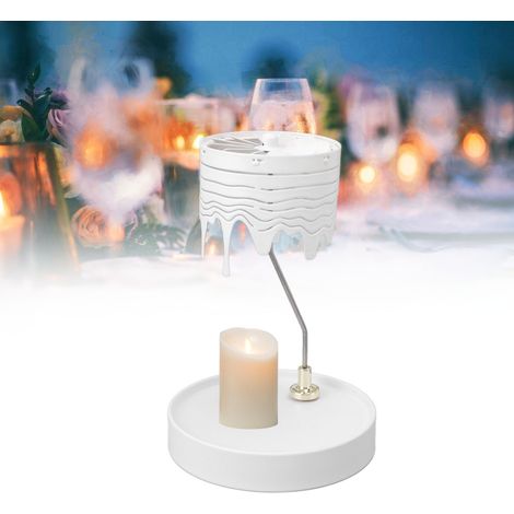 Karussellförmiger Duftkerzenständer, drehbarer Kerzenhalter, Lampenstil 2 (1/5)