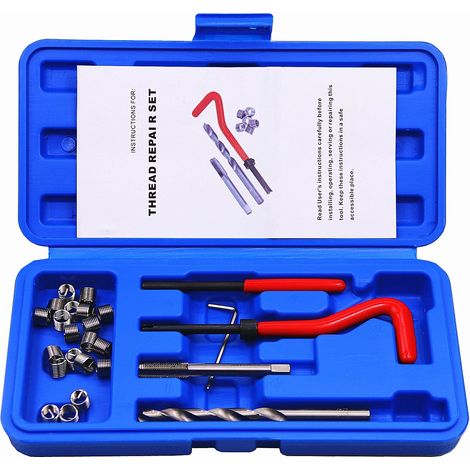 kit de réparation de Filetage de Type Helicoil 25 pièces M6x1.0MM (1/5)