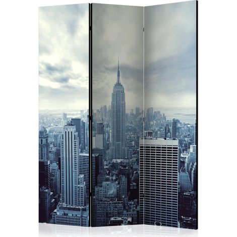 Paravento - Blue York [Room Dividers] - 135x172 (1/4)