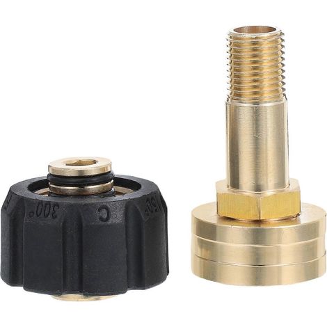 Raccords pour tuyau d'arrosage en cuivre, adaptateur pour tuyau d'eau à connexion femelle, lot de 4 (1/5)