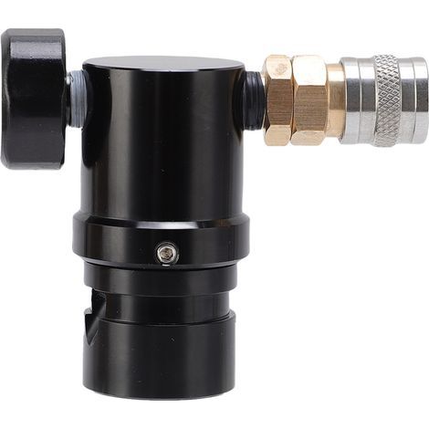 Mini-Niederdruck-CO2-Regler, schnelle Kühlung, G1/2-14-Einlassgewinde, einstellbarer Ausgangsdruck von 20 psi bis 200 psi (1/5)