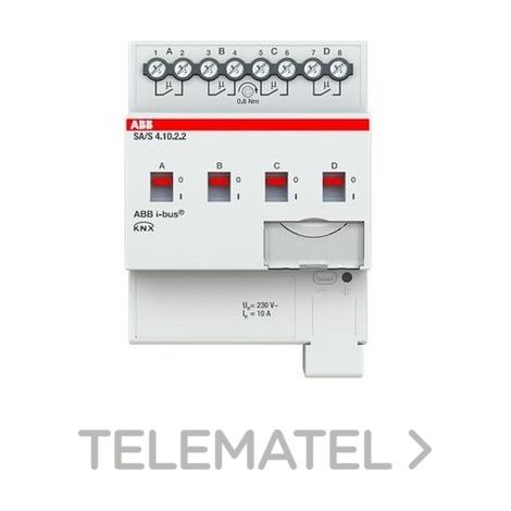 Abb Interruptor Actuador Niessen Estándar 4 Canales 10A