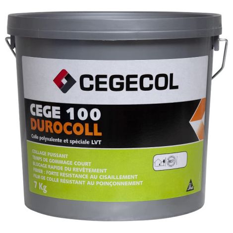 CEGECOL Cege 100 Durocoll Colla acrilica in fibra - Beige chiaro - 7 kg - 487681