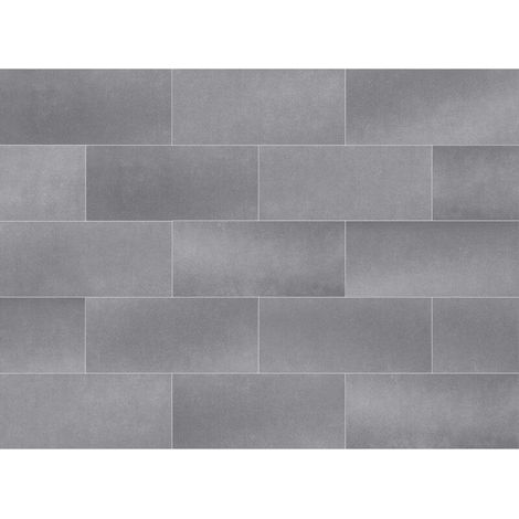 [GEBRAUCHT] B-Ware Click-Vinylboden Stein-Optik Fliese Valencia Grau mittel für Feuchträume (1/2)