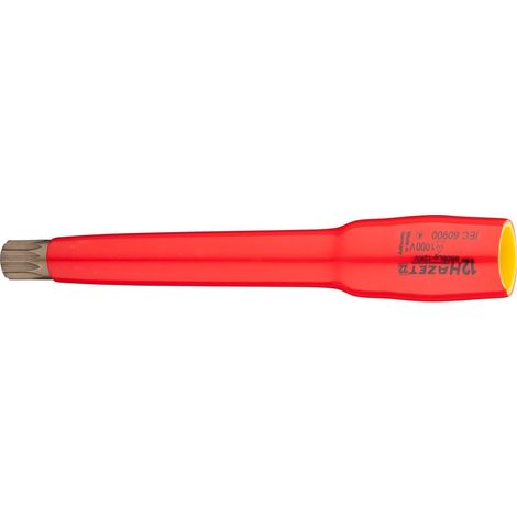 Hazet Schraubendreher-Steckschlüsseleinsatz, Vierkant hohl 10 mm (3/8), Innen Vielzahn Profil XZN, M12 (1/3)