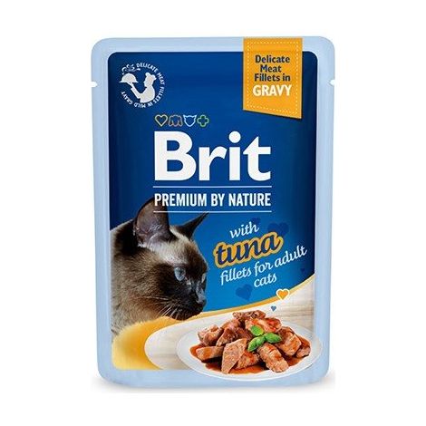 BRIT PREMIUM CAT Atún adulto (bolsa) 85 g