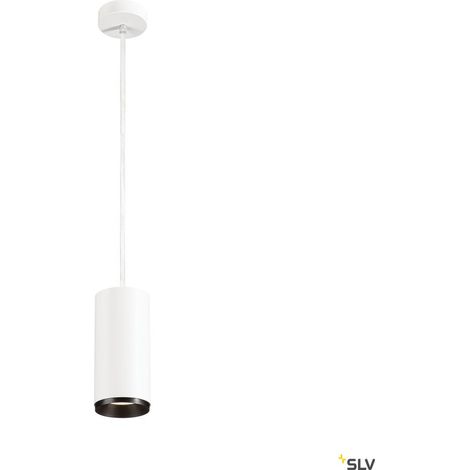 Suspension LED NUMINOS® L intérieur blanc/noir LED 28W 60° UGR  22 - SLV - 1004648 (1/4)