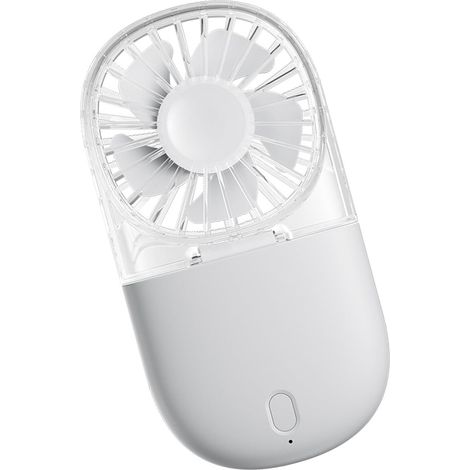 Ventilateur pliable rechargeable avec col suspendu - Petite poche (1/4)