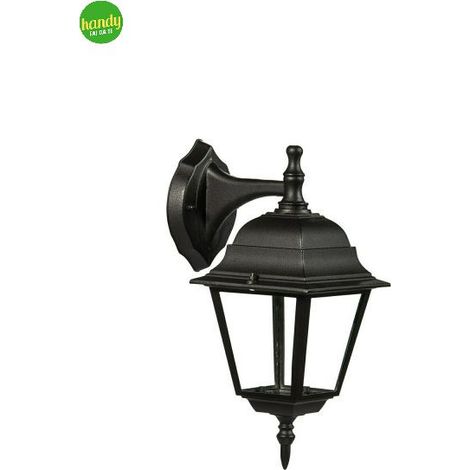 Lampada da esterno eolo colore nero 60w