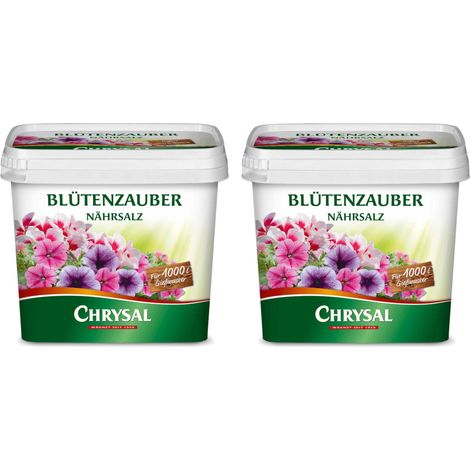 Chrysal Blütenzauber Nährsalz 2x 1 kg (1/2)