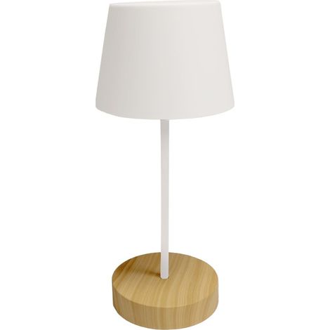 Lámpara de mesa LED Merida Madera IP44 3W 300Lm. 3000K (1/5)