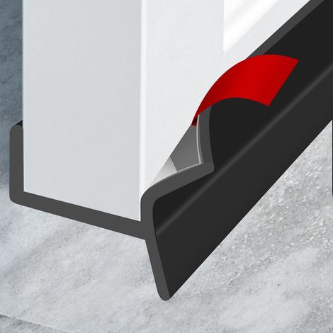 Kitchen Skirting Board Seal Strip Self Adhesive Waterproof Dustproof Fit Thickness 15/16/17/18/19mm for Kitchen Base and Baseboard Bottom Under Cabinet (1/5)