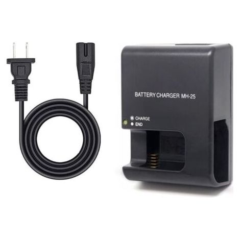 MH-25 Chargeur de batterie à charge rapide pour appareil photo Nikon EN-EL15 EN-EL15A EN-EL15B EN-EL15C Batterie D850 D800 D810 D810E D7300 D7500