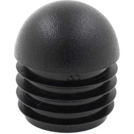 16 piezas (todos los tamaños) - Insertos de tubo redondo abovedado, tapas de extremo y tapones para patas de mesas, sillas y muebles (22 mm)