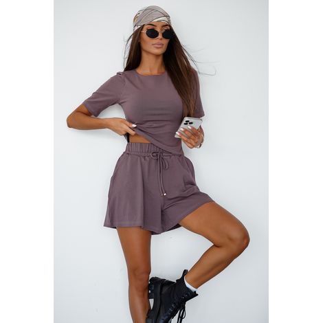 Dallas Set Mocca Shorts XS/S (1/3)