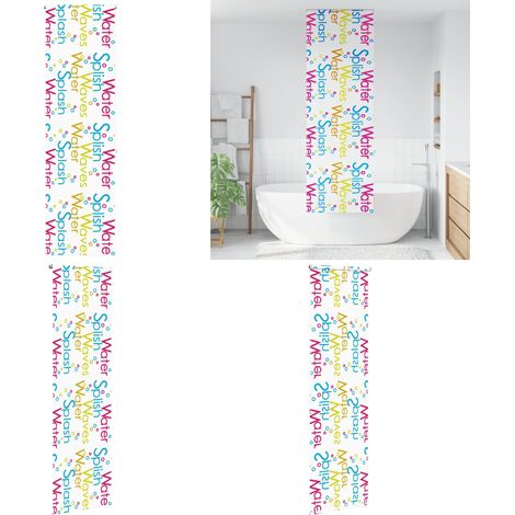 vidaXL Store enrouleur de douche 60x240 cm largeur du tissu 56 cm (1/5)