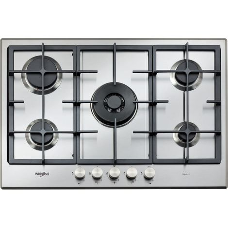 Whirlpool GMR 7522/IXL Acero inoxidable Integrado 73 cm Encimera de gas 5 zona(s) (1/5)