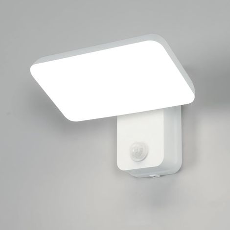 Goeco Applique Murale LED Esterna con Sensore di Movimento 16W 1800lm – Proiettore Rotativo 360° – Luce Bianca Fredda 6500K – IP65 Impermeabile per Portico e Giardino (1/5)