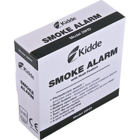 Kidde KID-29HD détecteur de fumée blanc compact (1/5)