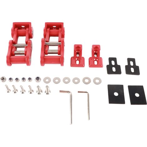 CNC-gefräste Motorhaubenverschlüsse aus Aluminiumlegierung für Jeep Wrangler JK JKU 2007-2018 (1/5)