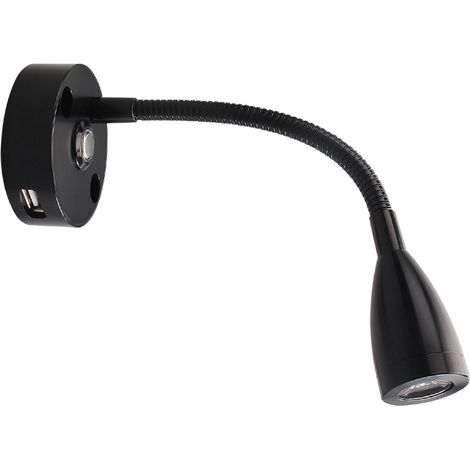 Lampe de lecture LED, 12V, intensité réglable, idéale pour étudier, travailler au lit, faire du bricolage ou voyager.-AquaForge (1/5)