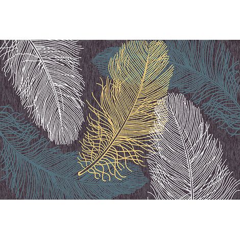 BEBUSINGOTO Rutschfeste Fußmatte, langlebige Tür-/Eingangsmatte, Innentürmatte, weich, waschbar, für den Außenbereich, Badezimmer, Wohnzimmer, Innenhof, 50 x 80 cm