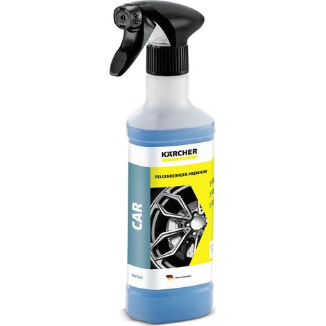 KARCHER Detergente Premium per cerchioni, RM 667 Home&Garden - Dimensioni della confezione: 500 ml - Confezione da: 8 Pezzo(i) - Peso con imballo: 0.6 kg