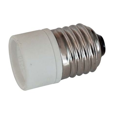ADATTATORE LAMPADA E27-GU10 - PORCELLANA- 5 pezzi