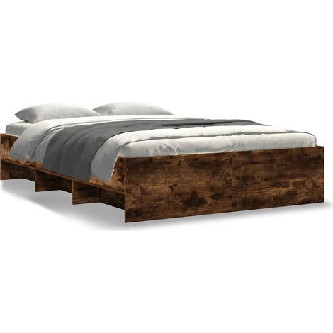 Maison Exclusive - Estructura de cama sin colchón madera roble ah (1/5)