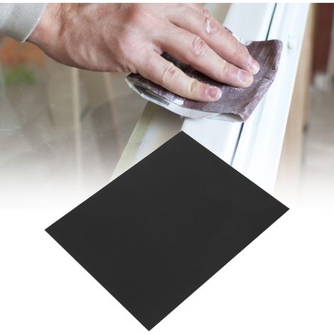 cw 800-2c Lot de 100 feuilles de papier abrasif pour le polissage et le ponçage de surfaces, idéal pour les voitures, les meubles et le travail du bois. (1/5)