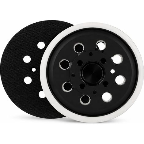 2 Pcs Sanding Plate 125mm 8 Holes Pex 300 Ae Pex 400 Ae/4000 Ae And Advancedorbit 18 With Dust Suction Compatible Orbital Sander (1/5)