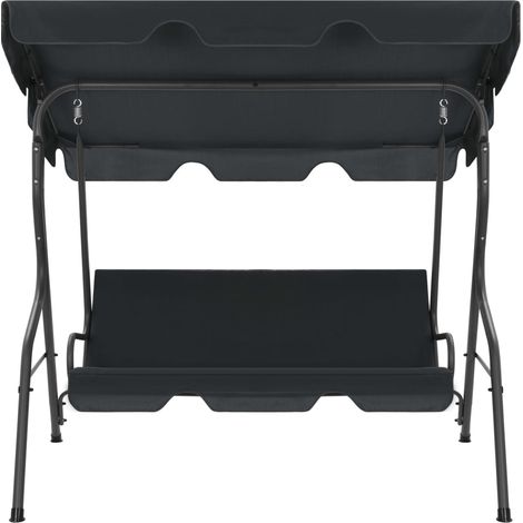 Maison Exclusive - Panchina a Dondolo da Giardino Antracite 170x110x153 cm