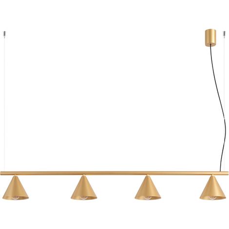 Sollux Nox Suspension Bar dorée 4x E14 (1/5)