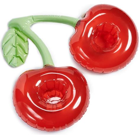 Porte-gobelets flottants (x2), nageur, forme de cerise, piscine, jeux d'eau pour enfants, voyages en plein air (1/5)