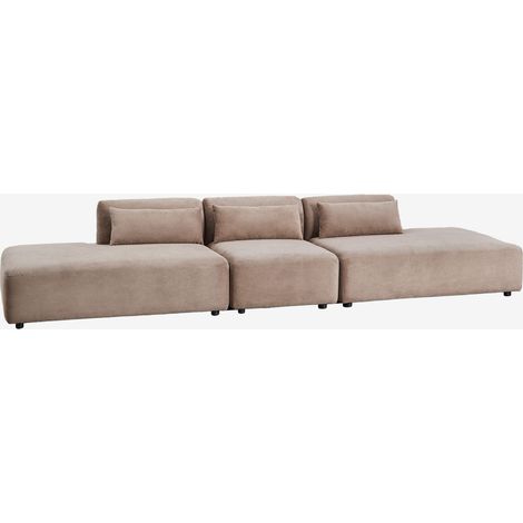Divano chaise longue modulare in 3 pezzi Fogler SKLUM            