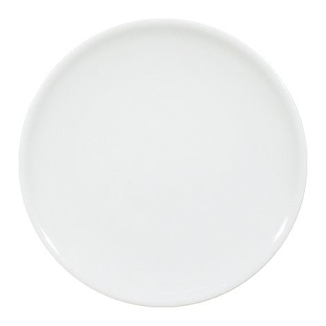 Saturnia Piatto Piano D 28 Cm H 2,5 Cm Porcellana Siviglia Bianco