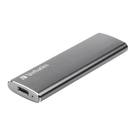 Unità SSD esterna Verbatim VX500 da 240 GB con USB-C 3.1 e scocca in alluminio. (1/5)