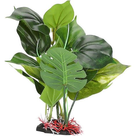 Plantes aquatiques artificielles vertes de simulation, fausses plantes sous-marines, ornements pour poissons d'aquarium (1/3)