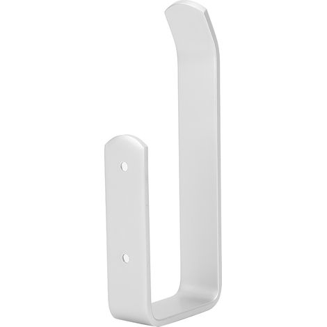 Porte-serviettes mural en aluminium alumine, support pour papier toilette, rangement pour rouleau de papier toilette, réf. 417041, finition mate.