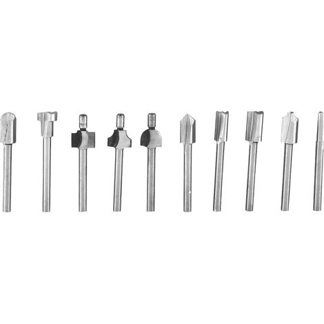 10 Stück 1/8 Zoll HSS-Nutfräser für Holzbearbeitungswerkzeuge (1/5)