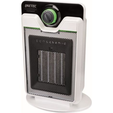 Radiateur électrique Imetec 4033 Ecoceramic blanc noir 2000 W (1/4)