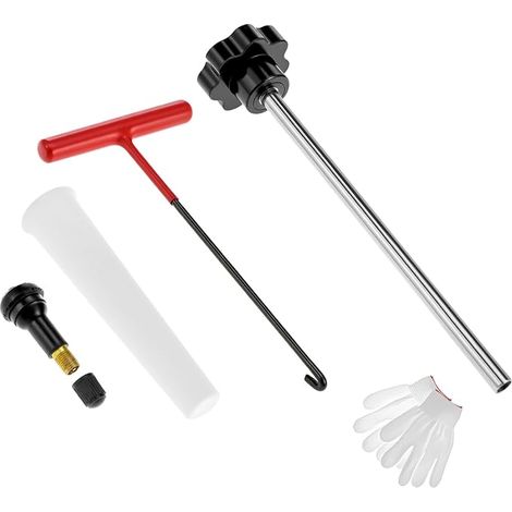 Retractable Tire Valve Tool Set Rubber Valve TR413 Soupage Replacement Tool (1/5)